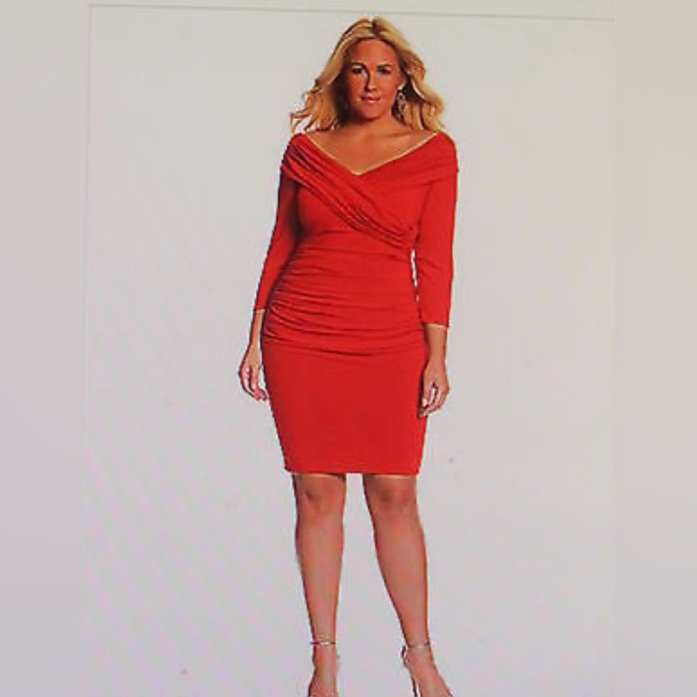 Lane Bryant Elegant Red Women’s Dress.